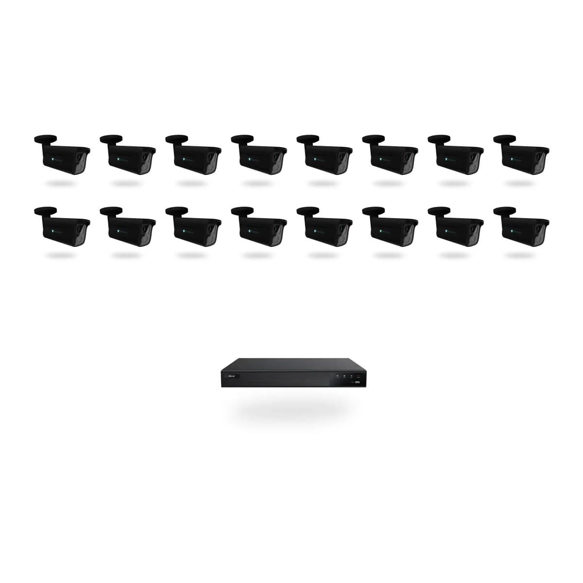 Kamerový set 16× BULLET 8 Mpx · antracit