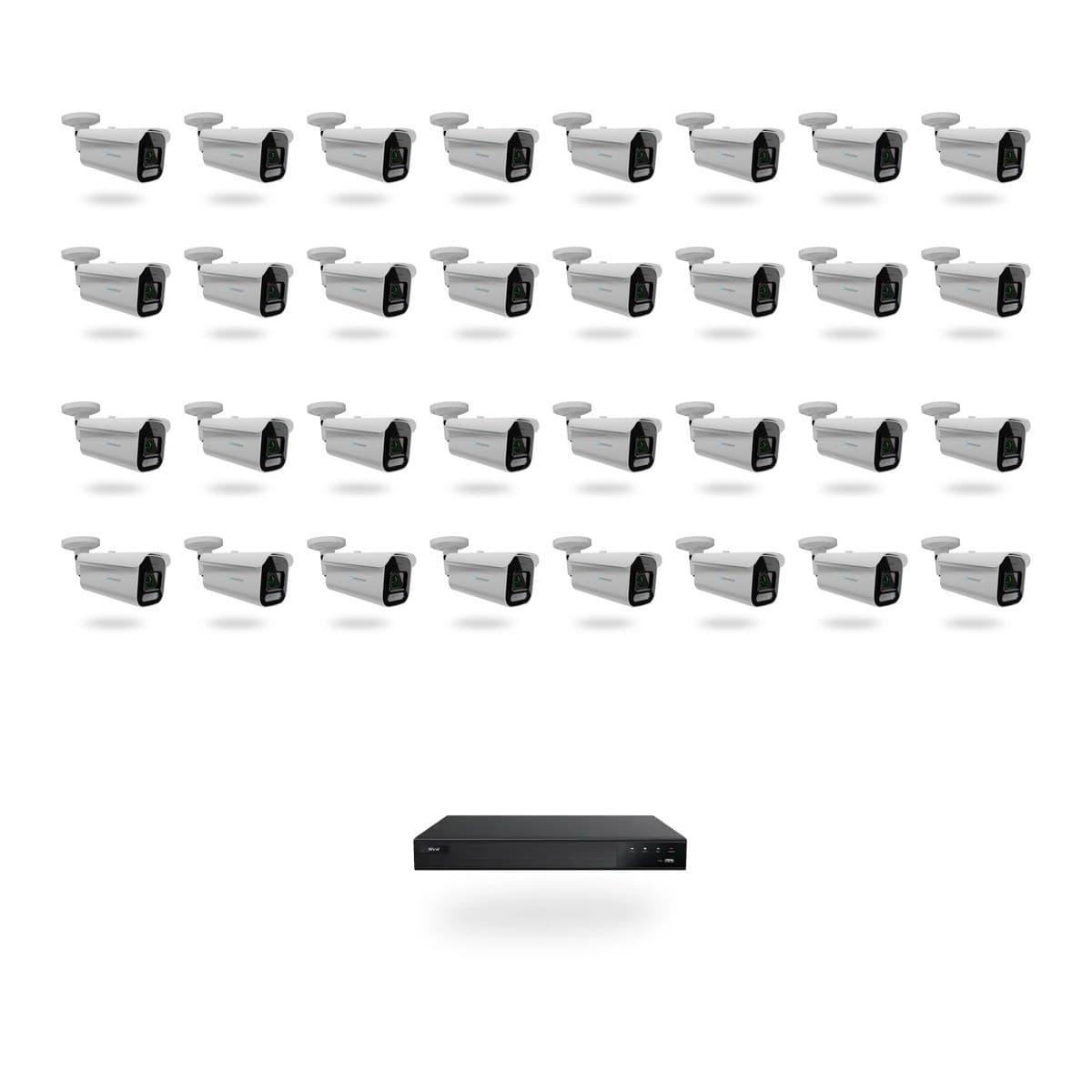 Kamerový set 16× BULLET 8 Mpx · dosvit 40 m
