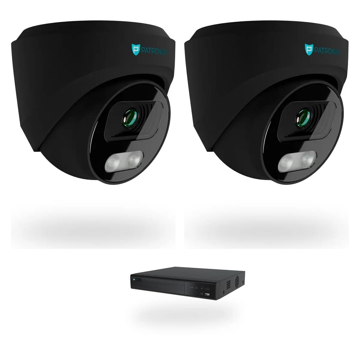 Kamerový set 2× DOME 5 Mpx · antracit
