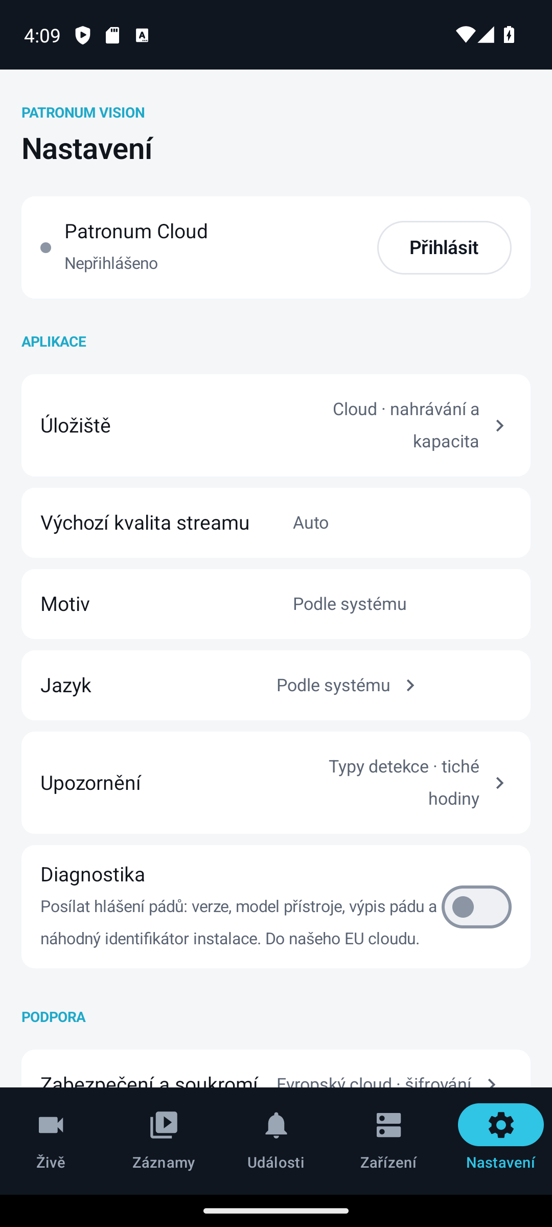Po smazání