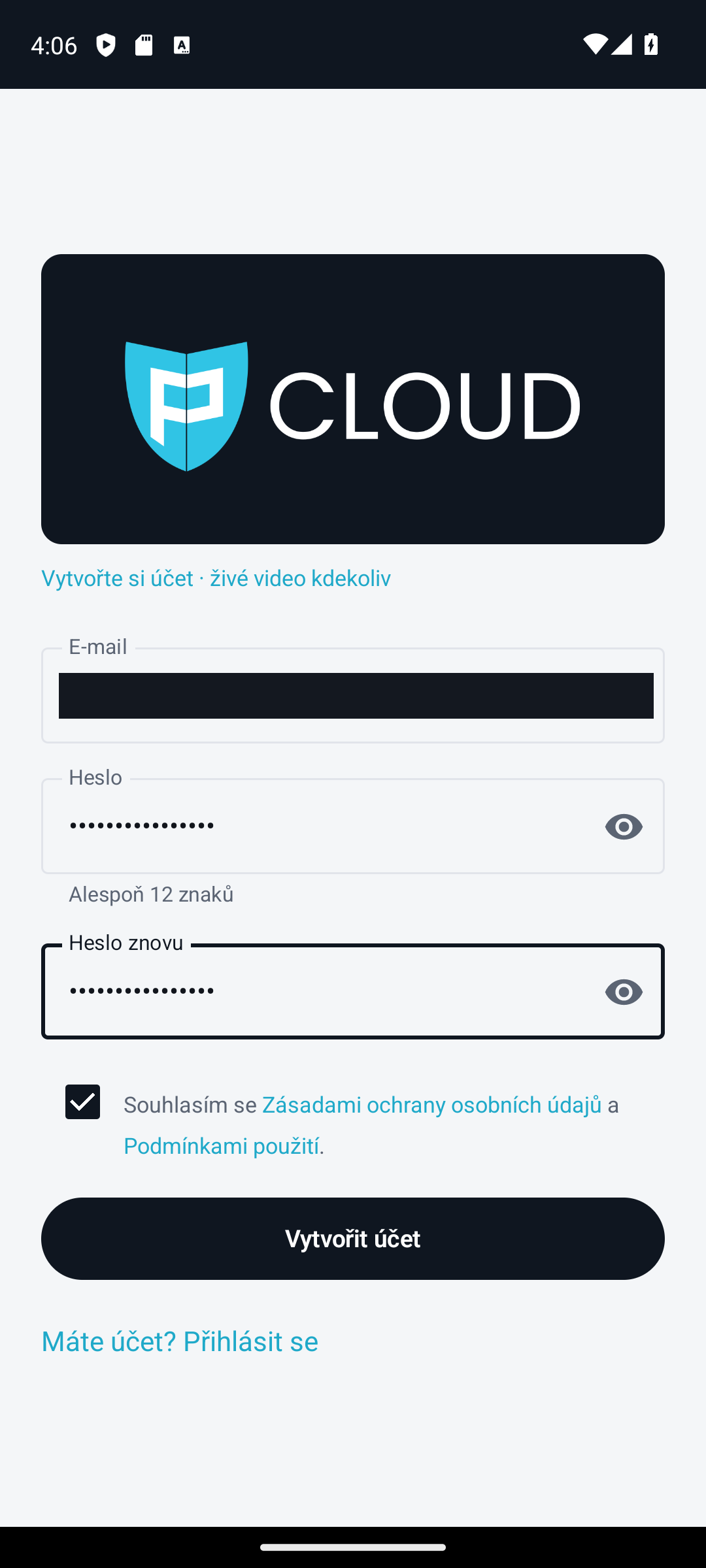 Vyplněný formulář (e-mail zakryt)
