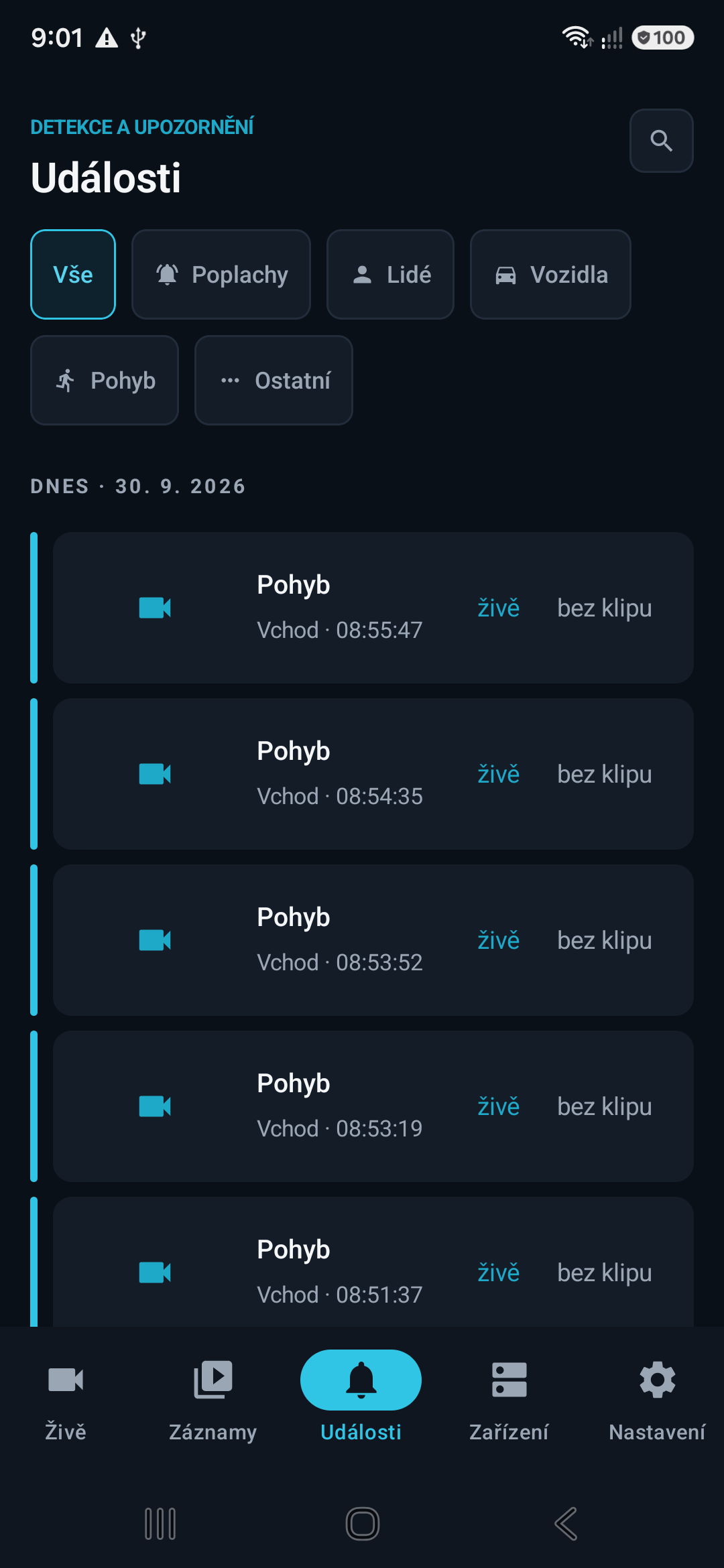 Události